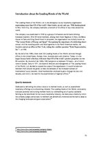 Kutatási anyagok 'The Leading Hotels of the World Staying Competitive', 31.                