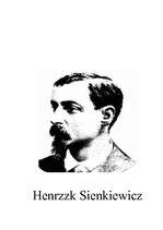 Kutatási anyagok 'Henryk Sienkievicz', 1.                