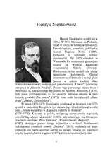 Kutatási anyagok 'Henryk Sienkievicz', 2.                