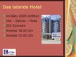 Prezentációk 'Das Islande Hotel', 2.                