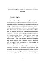 Kutatási anyagok 'Difference between American and British Language', 2.                