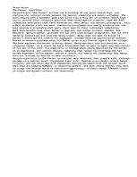 Esszék '"The Chosen" by Chaim Potok', 1.                