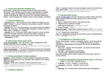 Összefoglalók, jegyzetek 'Notes for Exam in Medieval Literature', 1.                