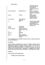 Összefoglalók, jegyzetek 'Writing for Pleasure', 15.                