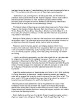 Kutatási anyagok 'US State of Wyoming', 2.                