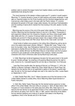 Kutatási anyagok 'US State of Wyoming', 3.                