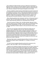 Kutatási anyagok 'US State of Wyoming', 4.                