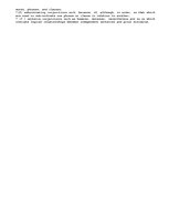 Összefoglalók, jegyzetek 'Basic Elements of Structure and Word Categories', 5.                