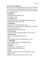 Kutatási anyagok 'Using Video in the Classroom', 6.                