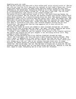 Esszék 'Something quite not right.', 1.                