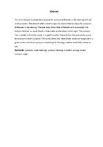 Kutatási anyagok 'Research Sample', 1.                