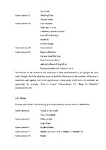 Záródolgozatok 'Phonetic Stylistic Devices in Advertisements', 36.                