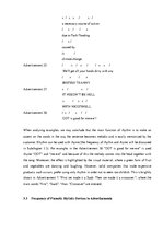 Záródolgozatok 'Phonetic Stylistic Devices in Advertisements', 40.                