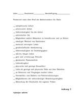 Kutatási anyagok 'Werteorientierung der Schüler', 15.                
