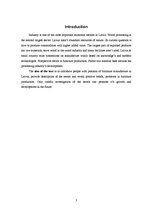 Kutatási anyagok 'Furniture Production in Latvia', 3.                