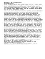 Esszék 'Dow Chemicals', 1.                