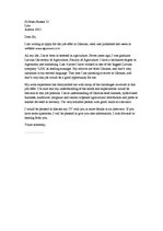 Minták 'Motivation Letter', 1.                