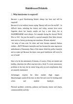 Kutatási anyagok 'Hairdresser/Frizieris', 1.                