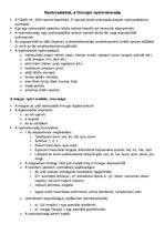 Összefoglalók, jegyzetek 'Nyelvcsaládok finnugor nyelvrokonság', 1.                