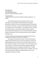 Esszék 'Recommendations for Blue Ocean Innovations', 3.                