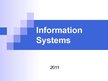 Prezentációk 'Information Systems', 1.                