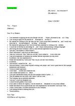 Összefoglalók, jegyzetek 'Applying Letter Phrases', 1.                