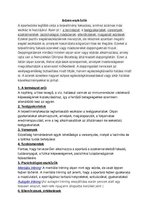 Összefoglalók, jegyzetek 'Edzéselmélet', 1.                