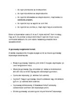 Összefoglalók, jegyzetek 'Edzéselmélet', 3.                