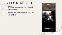 Prezentációk 'A Shazam használata', 8.                