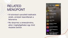 Prezentációk 'A Shazam használata', 10.                