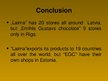 Prezentációk 'AS "Laima" and SIA "Emihls Gustavs Chocolate"', 17.                