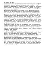 Esszék 'The Theories and Principals of Karl Marx, and the Effect His Ideas Have Had on t', 1.