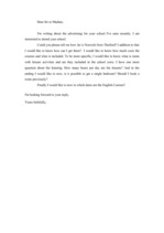 Minták 'Transactional Letter', 1.                