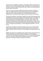 Esszék 'Air Pollution', 1.                