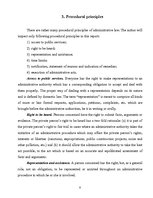 Kutatási anyagok 'Substantive and Procedural Principles of Administrative Law', 8.                