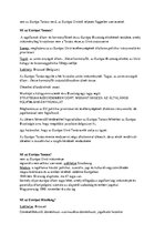 Összefoglalók, jegyzetek 'Európai Uniós ismeretek', 9.                