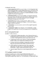 Összefoglalók, jegyzetek 'Európai Uniós ismeretek', 17.                