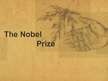 Prezentációk 'The Nobel Prize', 1.                