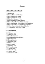 Kutatási anyagok 'What Makes a Good Essay? Types of Essays', 1.                