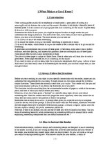 Kutatási anyagok 'What Makes a Good Essay? Types of Essays', 2.                