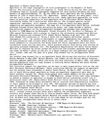 Esszék 'Apartheid in Modern South Africa', 1.                