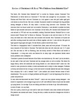 Esszék 'Review of F.Christiane`s Book "We Children From Bahnhof Zoo"', 1.                