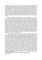 Esszék 'Tastes', 3.                