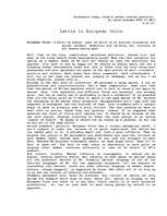 Esszék 'Latvia in EU', 1.                