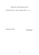 Kutatási anyagok 'English Speaking Countries', 30.                