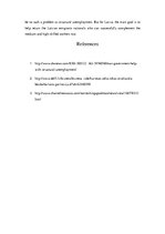 Összefoglalók, jegyzetek 'Structural Unemployment and Government’s Policies', 3.                