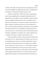 Összefoglalók, jegyzetek 'Frankenstein Narrative Form', 4.                