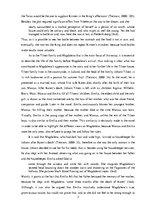 Esszék 'Magdalena’s Self-Destruction in Rose Tremain’s "Music and Silence"', 3.                