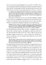 Esszék 'Magdalena’s Self-Destruction in Rose Tremain’s "Music and Silence"', 6.                