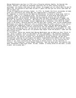 Esszék 'George Washington ', 1.                